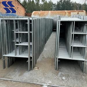 Masonry Scaffolding Frame with Quick Setup System Scaffolding <strong>Platform</strong> and High <strong>Load</strong> Capacity for <strong>Construction</strong> Use - Product Image 6