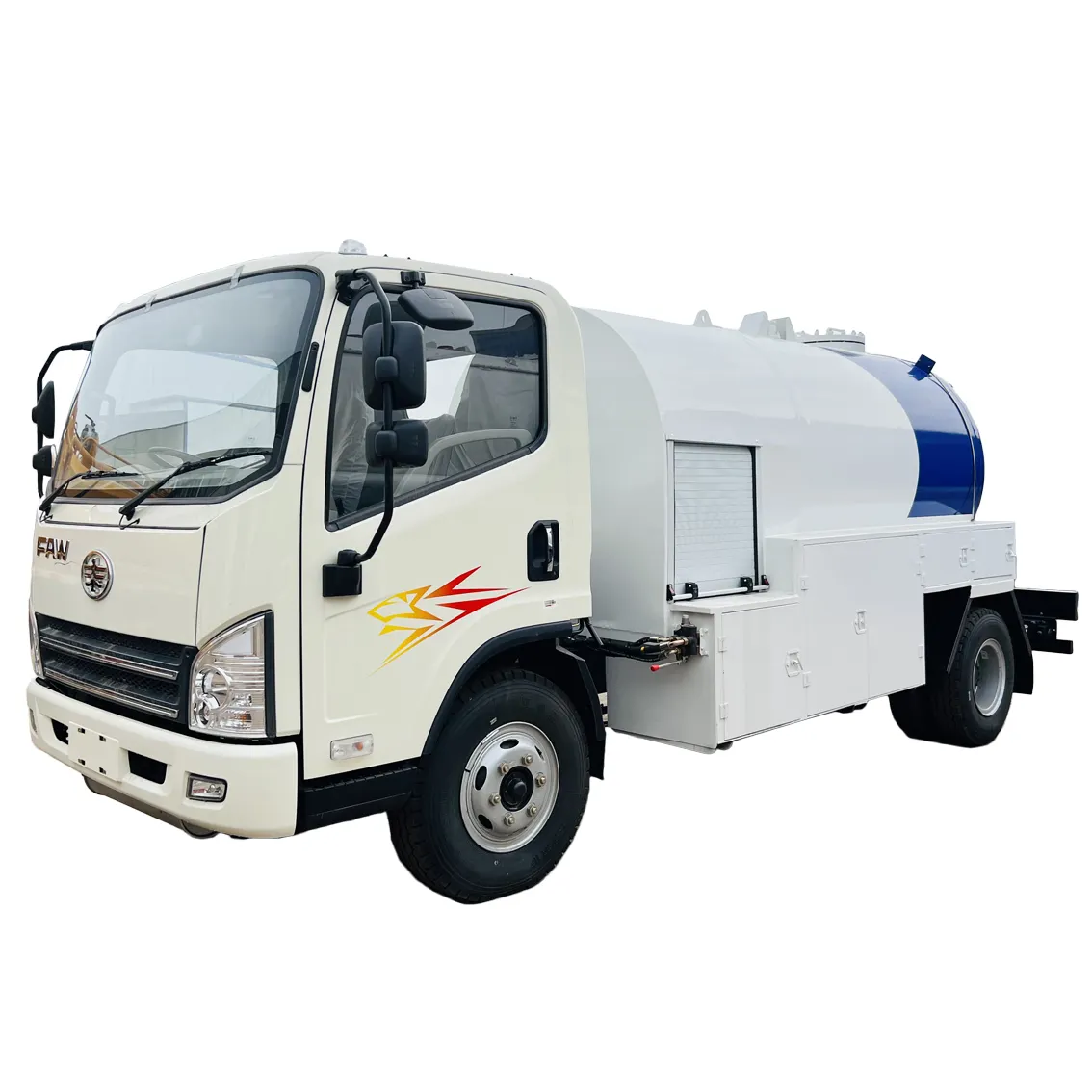 Camion-citerne Offre Spéciale de haute qualité de 5000 à 10000 L d'alliage d'aluminium de LPG CNG LNG