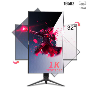 Monitor per computer da 32 pollici 2K 165Hz eSport retroilluminazione effetto ampia gamma di colori schermo LCD monitoraggio del gioco staffa rotante - Product Image 5