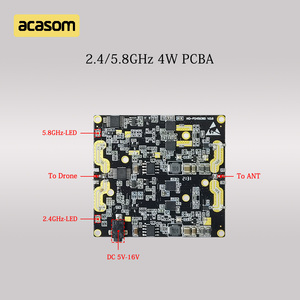 2.4G & 5.8GデュアルバンドDJIドローンMavic Phantom AvataFPVレンジエクステンダーアンプ信号ブースタードローン2.4GHz5.8GHz4Wデュアルバンド - Product Image 6