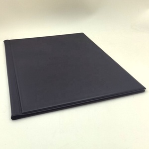 Tùy chỉnh deboss logo màu xanh hải quân PVC bìa cứng A4 phòng khách sạn thư mục thư mục compendiums Resident cuốn sổ tay - Product Image 4