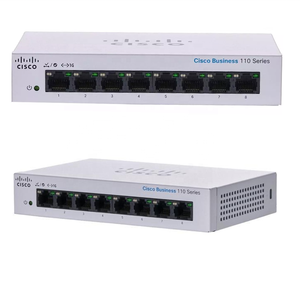 CBS110-8T-D-CNオリジナルパッケージの簡単なセットアップCisco8ポートアンマネージドギガビットイーサネットスイッチCBS110-8T-D-CN
