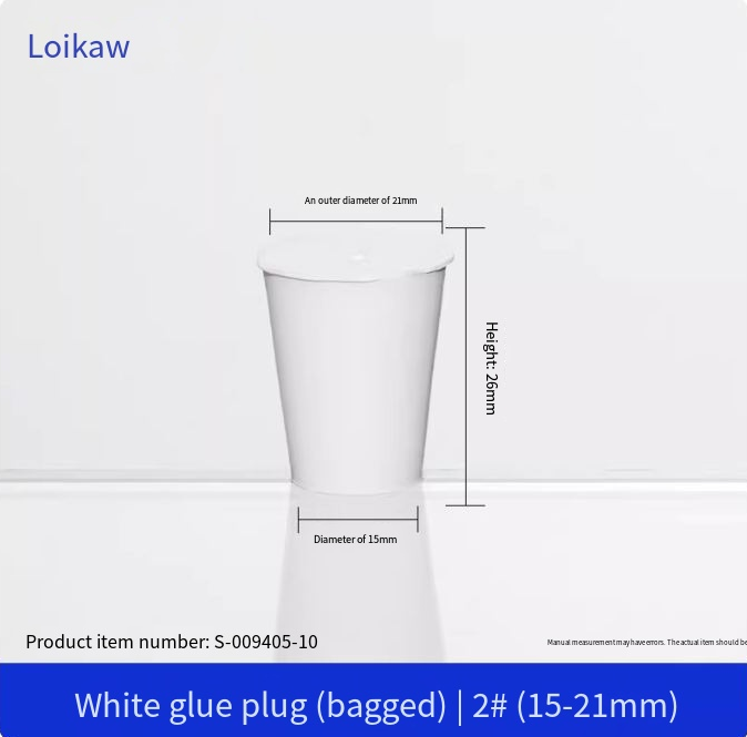 Taille 2#, 15-21 mm, 10 pièces