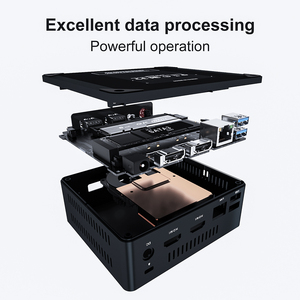 Para Beelink GK Mini PC con procesador Intel J4125 (hasta 2,7 GHz) Windows 10 Pro Computadora de escritorio Versátil DDR4 Memoria EE. UU./UE Enchufes - Product Image 5