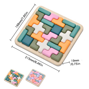 Đồ chơi giáo dục trẻ em giá xuất xưởng, đồ chơi xếp hình silicon, trò chơi mầm non, đồ chơi Montessori - Product Image 2