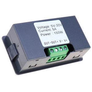 DC 5-30V 12v 24v 5A DC Motor Controller PWM Einstellbare Speed Digital display encoder duty verhältnis frequenz MAX 15A ZK-MG - Product Image 6