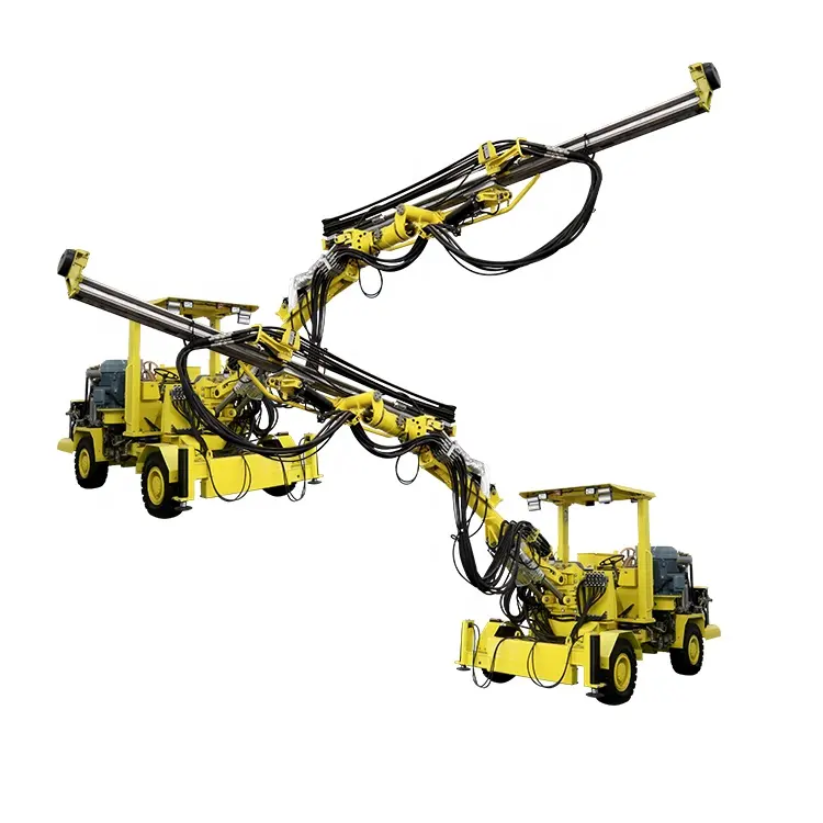 Telecomando Crawler trapano Jumbo Boomer simile a Boomer 281 a braccio singolo micro tunnel alesatrice