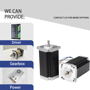 Motore passo-passo NEMA 24 60mm corpo 112mm lunghezza ad anello aperto 1.8 ° 3.8N.m ad alta coppia <span class=keywords><strong>4</strong></span>-piombo per macchina CNC - Product Image 4