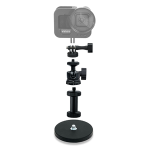 Magnetic Camera <strong>Mount</strong> with Mini Universal Head, Magnetic <strong>Mount</strong> Base Stand with <strong>1</strong>/<strong>4</strong>&quot; Thread Compatible with GoPro Hero Cameras - Product Image 1
