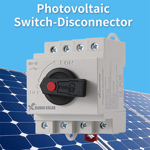 4-полюсный Солнечный изолятор XIONGISOLAR 1000VDC 32A DC PV солнечный фотоэлектрический поворотный изолирующий переключатель - Product Image 6