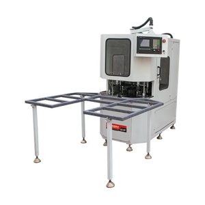 Nuevo diseño que trabaja con la máquina de limpieza de esquinas CNC para los programas de puertas ganadoras de PVC Máquina de limpieza de esquinas automática CNC