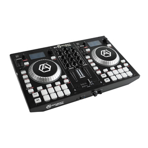 Accuracy Pro <strong>Audio</strong> <strong>MIDI</strong>-1915 Professional <strong>MIDI</strong> <strong>Controller</strong> DJ <strong>Controller</strong>/<strong>Audio</strong> Console Mixer USB DJ <strong>Controller</strong> With Bluetooth - Product Image 2