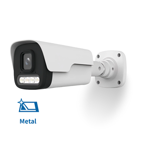 PoE 4MP 2K ai mạng Máy ảnh cháy phát hiện khói được xây dựng trong còi báo động dò kim loại Bullet CCTV An ninh báo động - Product Image 4