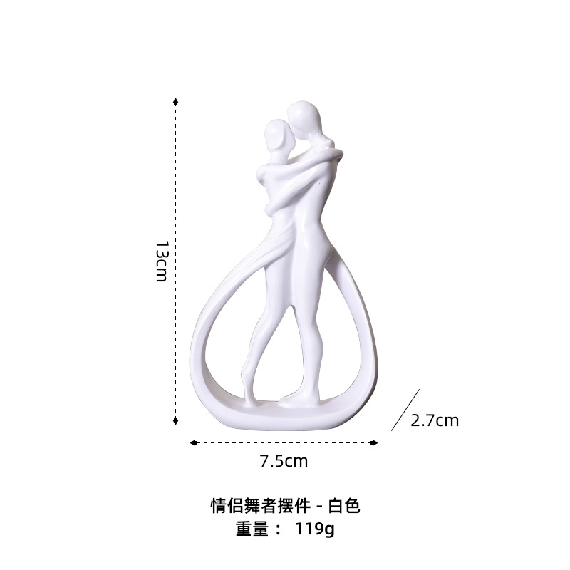 Ornement Amant Intime-Blanc-Petit