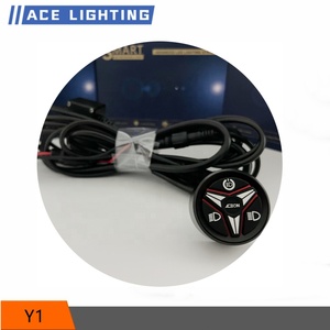 M100 MINI Driving <strong>Light</strong> Kit With Y1 Switch Harness M100+Y1 Bi-LED Projector ACEON Dual Color Auxiliary <strong>Light</strong> 60W for Motorcycles - Product Image 6