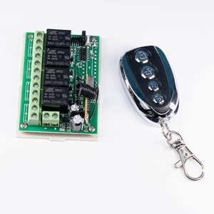 Universale 4 canali Wireless RF telecomando duplicatore 433MHz cancello elettrico Garage porta chiave interruttore - Product Image 4