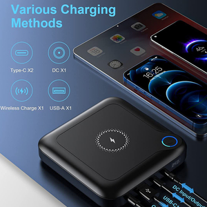 30000mah Waterproof Usb c Pd60w Solar Power Bank with 10W Wireless Fast Charging for Laptop UAV Interphone <strong>Computer</strong> Notebook - Product Image 3