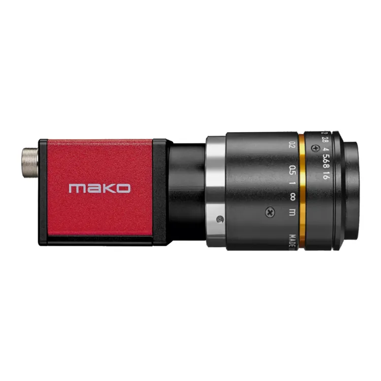 AVT Mako Camera Mako 2017 GigE procesos de producción de alta velocidad inspección de seguridad de defectos de tela de grado industrial