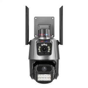 8MP 4K <strong>IP</strong> <strong>Camera</strong> Outdoor WiFi PTZ Dual Lens Dual Screen Auto Tracking Waterproof Security Video Surveillance Light Alarm <strong>Camera</strong> - Product Image 1