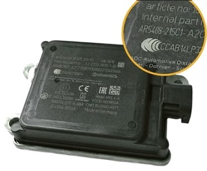 Detector de bucle de distancia de vehículo de diseño pequeño de 77GHz Radar de onda milimétrica Sensor de radar de largo alcance para detección de objetivos múltiples