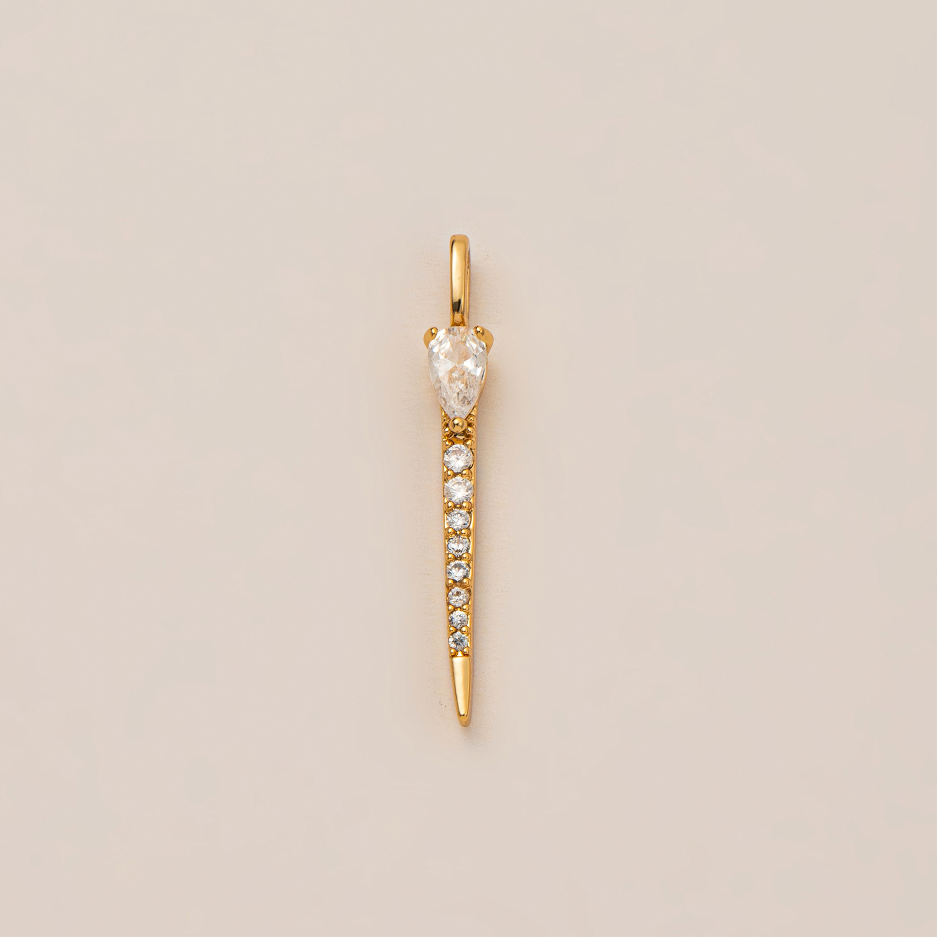 Pendentif épée fine