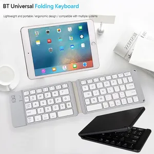 Складной Bluetooth Клавиатура Беспроводной бесшумный Ipad мобильный телефон планшет универсальный ноутбук компактный портативный и удобный - Product Image 2