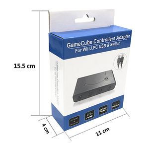 Adaptador de controlador GameCube para Wii U, PC USB y Switch, 4 puertos - Product Image 6