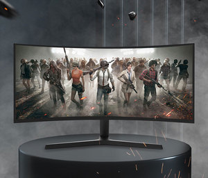Pantalla curva Pantalla ancha grande Monitor de computadora Monitor de juegos Fábrica 49 pulgadas 5K 75Hz LED Negro para escritorio de negocios IPS 1 Ms - Product Image 2