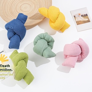 Multicolor Knotted Plush Pet Interactive Toy <strong>Catnip</strong> Squeaky Explosion Cat Dog Toy for Molar <strong>Use</strong>