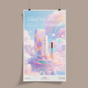 פתרון עיצוב כרזה-סטודיו ליצירת עבודת פוסטר וינטג 'עם אותיות יד ואלמנטים דקורטיביים - Product Image 1