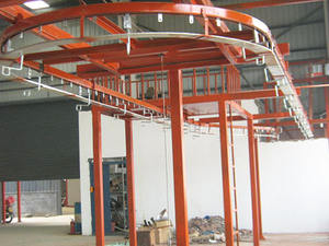 Boyama hattı için standart Uh-5075-HA endüstriyel havai konveyör zinciri sistem iletim zinciri - Product Image 5