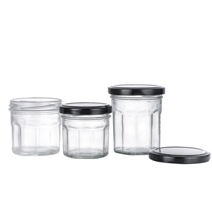 NCJ001 40Ml/110Ml/145Ml/210Ml/300Ml/450Ml ขนาดเล็กรอบแก้ว Jam Jars พร้อมฝาปิดเก็บผักดอง Jar อาหาร - Product Image 4