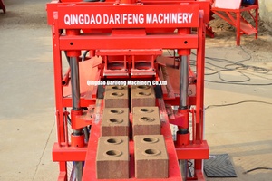 高效DF2-10联锁空心粘土红砖制造机液压机PLC用于铺路砖生产 - Product Image 5