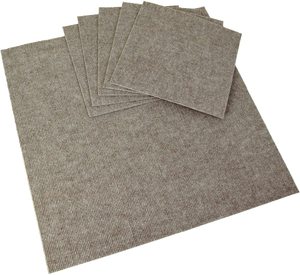 Oturma odası kaymaz Pet mat çizgili kendinden yapışkanlı ses geçirmez kare dikiş halısı alan kilim yıkanabilir mat - Product Image 1
