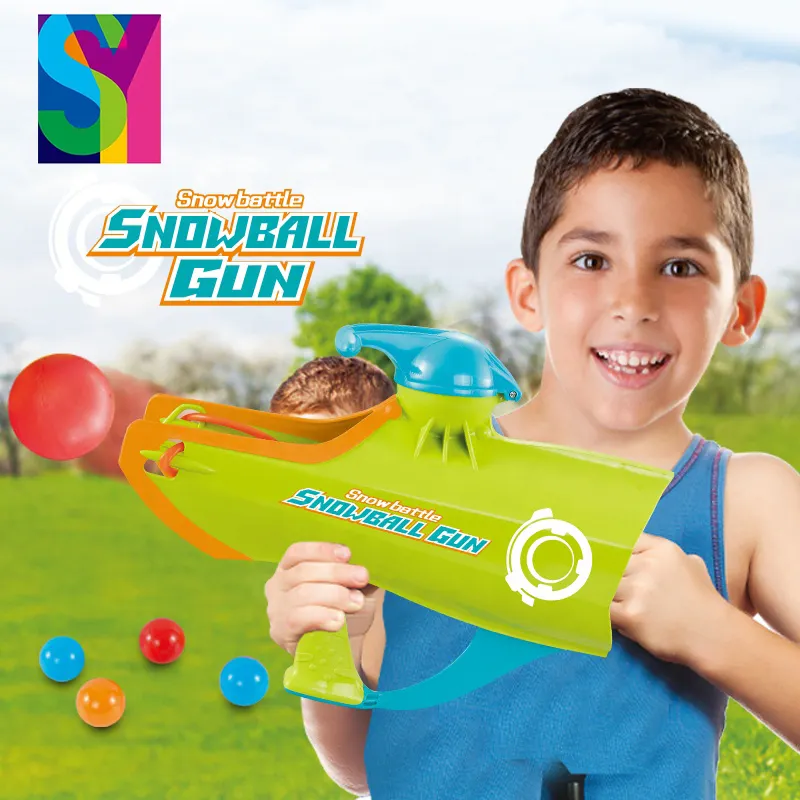 SY Neue Produkte 2 In 1 Kinder Outdoor Spielzeug Paintball Schieß spiel Schneeball pistole