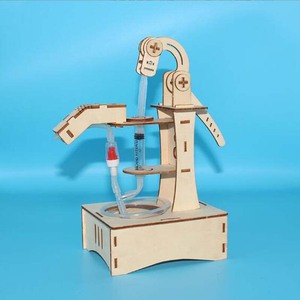 学生DIY科学ハンド油圧ポンプ物理STEM科学おもちゃ実験教材レバー原理アセンブリ - Product Image 6