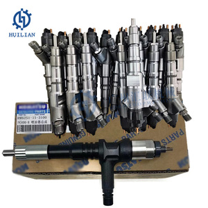6D125ショベルディーゼルインジェクター6156-11-3300 6251-11-3100 PC400用純正エンジン燃料インジェクター - Product Image 1