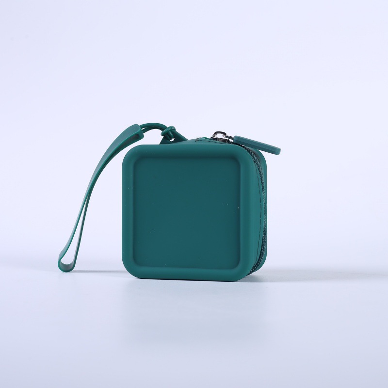 Dark green (73# silicone small square bag 82*82*5)