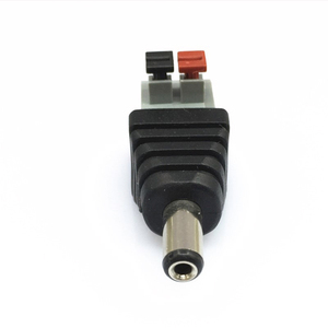 DC Plug <strong>Socket</strong> 5.5*2.1mm Solder-free Dc Male Female Head Terminal Monitoring Power Plug Button-type Dc Head Connector - Product Image 3