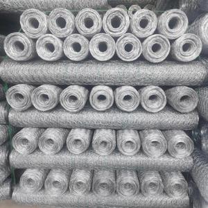 Rete metallica esagonale galvanizzata per la recinzione del pollame (rete del coniglio/del pollo) PVC-rivestita
