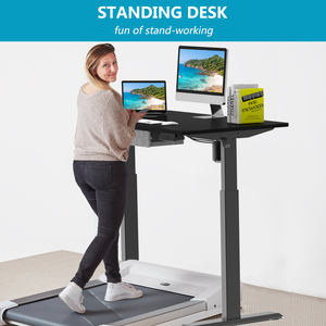 Adjustable Height Home Office Study Electric <strong>Desk</strong> <strong>Stable</strong> Base Multi-Functional Metal <strong>Computer</strong> <strong>Desk</strong> Single Motor Extendable - Product Image 5