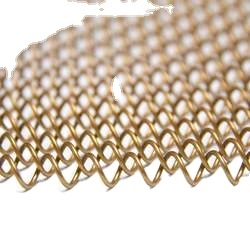 Trang Trí Nhôm Màn Rèm Chuỗi Liên Kết Kim Loại Dệt Kim Loại Lưới Rèm Kim Loại Vải - Product Image 6