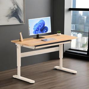 Muebles de oficina modernos, diseño de oficina de madera, mesa de ordenador, mesa de pie, escritorio ergonómico, elevador de altura ajustable, sentarse