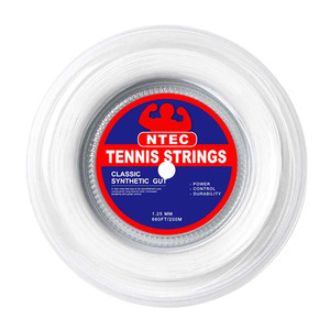 Control de fuerza excelente cuerda de giro hexagonal 1,20mm/1,25mm cuerda de tenis 200m embalaje