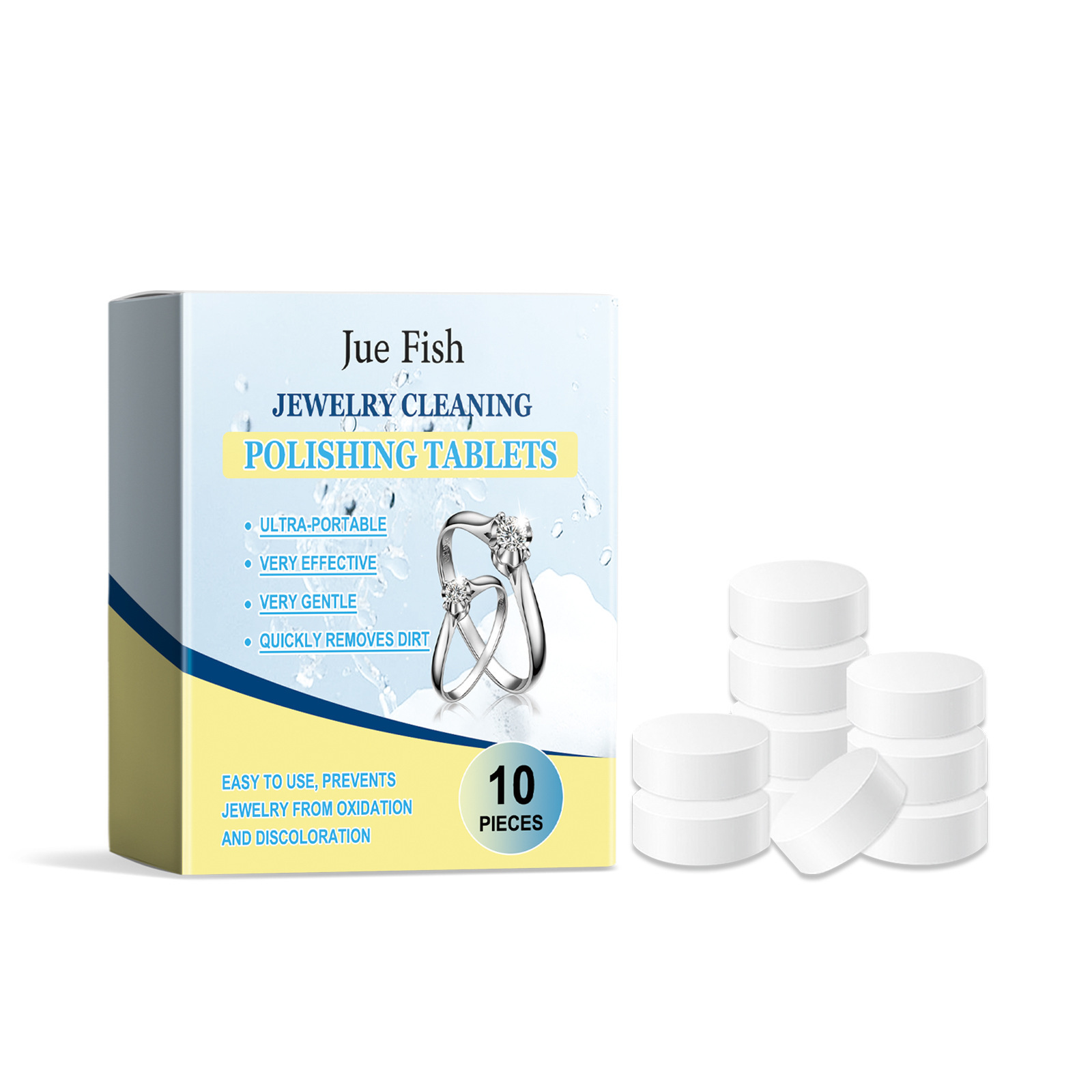 Lingettes pour bijoux