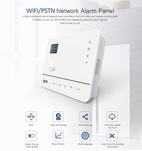 HEYI-W5 WiFi PSTN简单有效的无线门窗磁传感器防盗报警家庭安全报警系统 - Product Image 6
