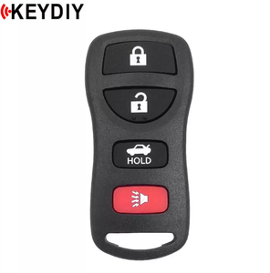 Universal <strong>Keyless</strong> <strong>Remote</strong> Key Nissan Style 4 Buttons B36-4 for KD900+ URG200 Mini Programmer Tools - Product Image 3