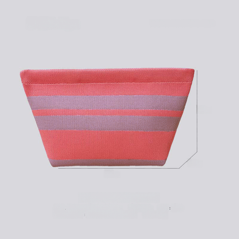 Horizontal stripe-lilac powder