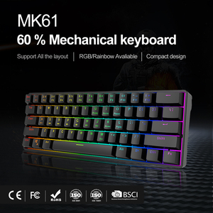Hot Selling <strong>Keyboard</strong> White Win <strong>Key</strong> Lock <strong>Function</strong> Typewriting Gaming Red Backlit Usb Mini <strong>Keyboard</strong> - Product Image 2