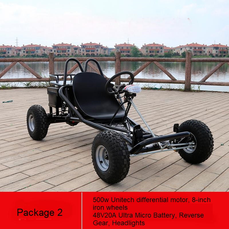 Go-kart eléctrico de 8 pulgadas